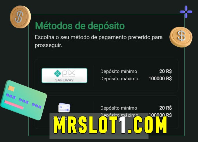 O cassino mrslot bet oferece uma grande variedade de métodos de pagamento