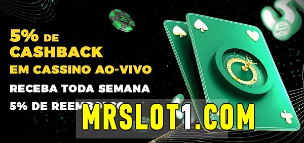 Promoções do cassino ao Vivo mrslot 
